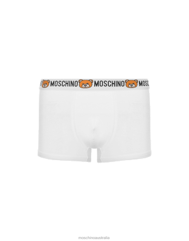 UNDERBEAR BOXER Moschino Men WHITE 44AA687 Clothing