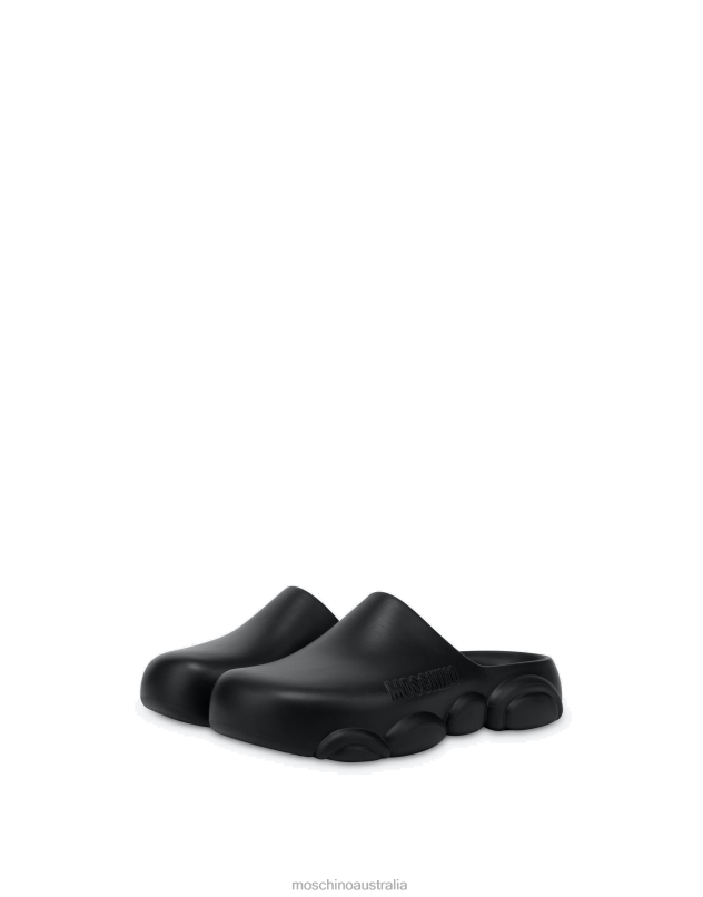 GUMMY BEAR MULES Moschino Men BLACK 44AA722 Footwear