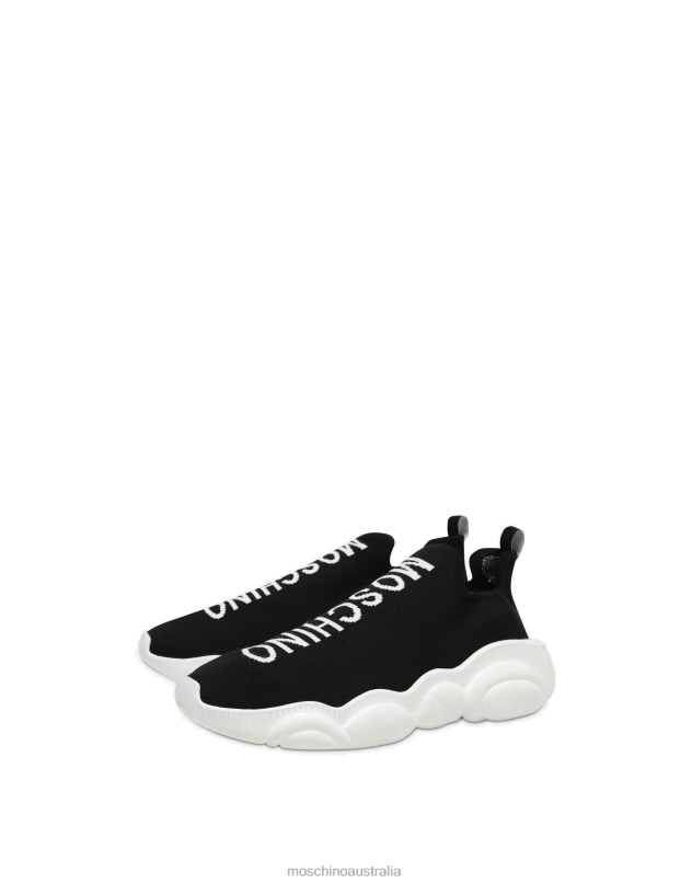 TEDDY SHOES SNEAKERS Moschino Men BLACK 44AA749 Footwear