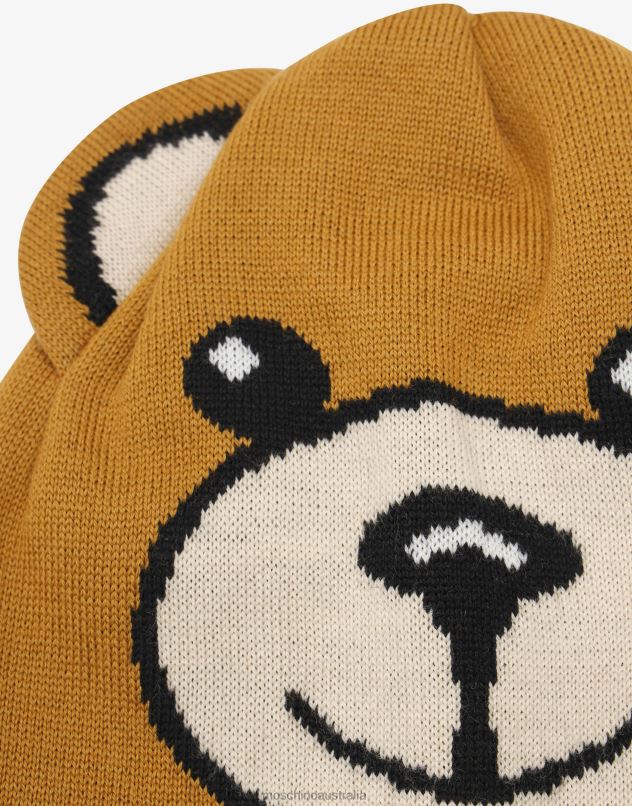 VIRGIN WOOL TEDDY HAT Moschino Women CARAMEL 44AA461 Accessory