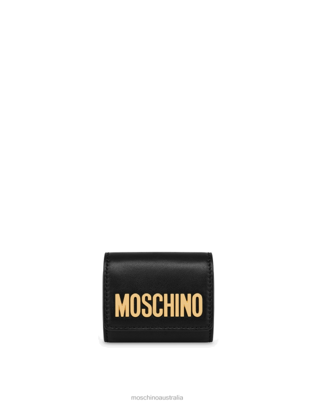 LETTERING LOGO AIRPODS HOLDER Moschino Women BLACK 44AA435 Accessory