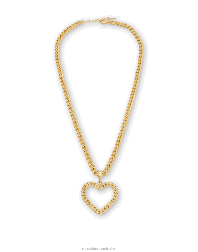 CHAIN HEART NECKLACE Moschino Women GOLD 44AA384 Accessory
