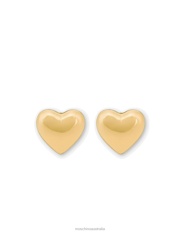 HEART CLIP-ON EARRINGS Moschino Women GOLD 44AA386 Accessory