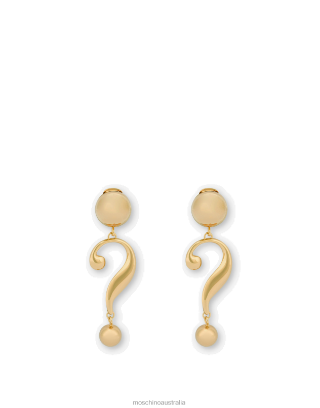 HOUSE SYMBOLS !? EARRINGS Moschino Women GOLD 44AA425 Accessory