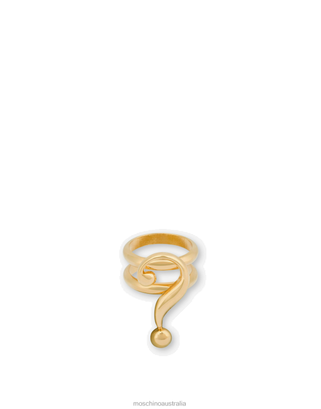 HOUSE SYMBOLS !? RING Moschino Women GOLD 44AA426 Accessory