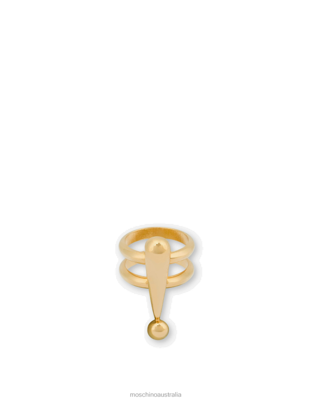 HOUSE SYMBOLS !? RING Moschino Women GOLD 44AA428 Accessory