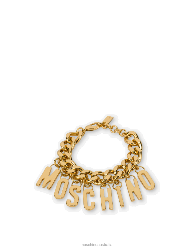 LETTERING CHARM BRACELET Moschino Women GOLD 44AA410 Accessory