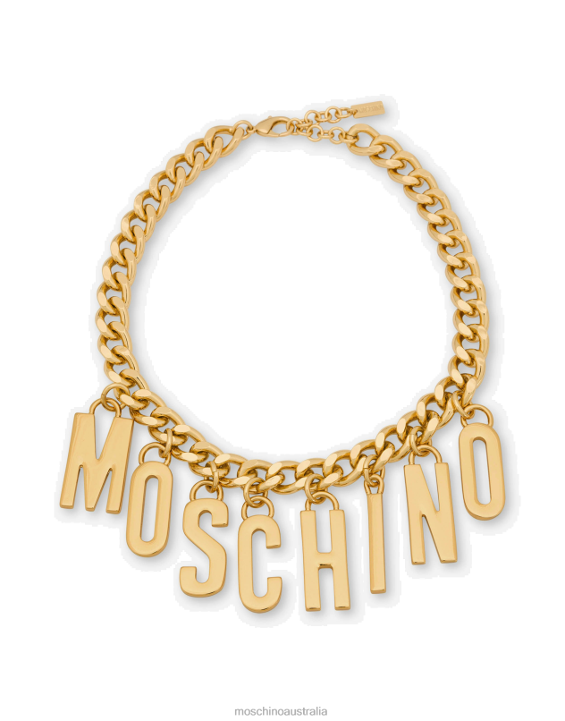 LETTERING CHARM CHOKER Moschino Women GOLD 44AA406 Accessory