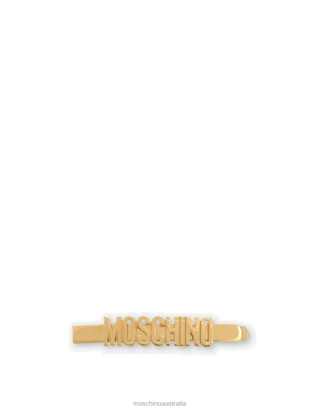 LETTERING LOGO HAIR PIN Moschino Women GOLD 44AA409 Accessory