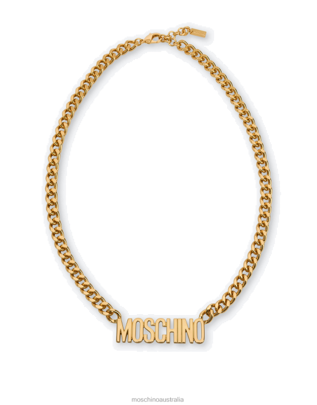LETTERING LOGO NECKLACE Moschino Women GOLD 44AA389 Accessory