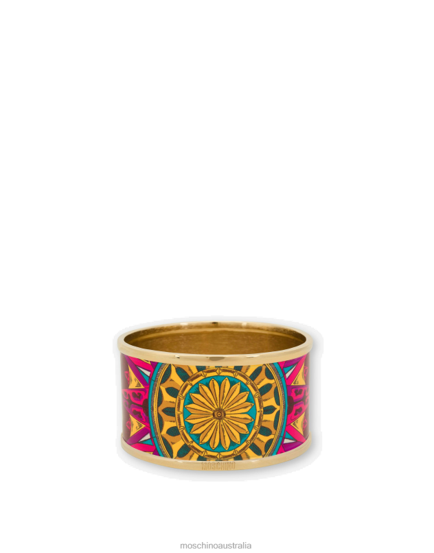 SCARF PRINT BRACELET Moschino Women MULTICOLOURED 44AA431 Accessory