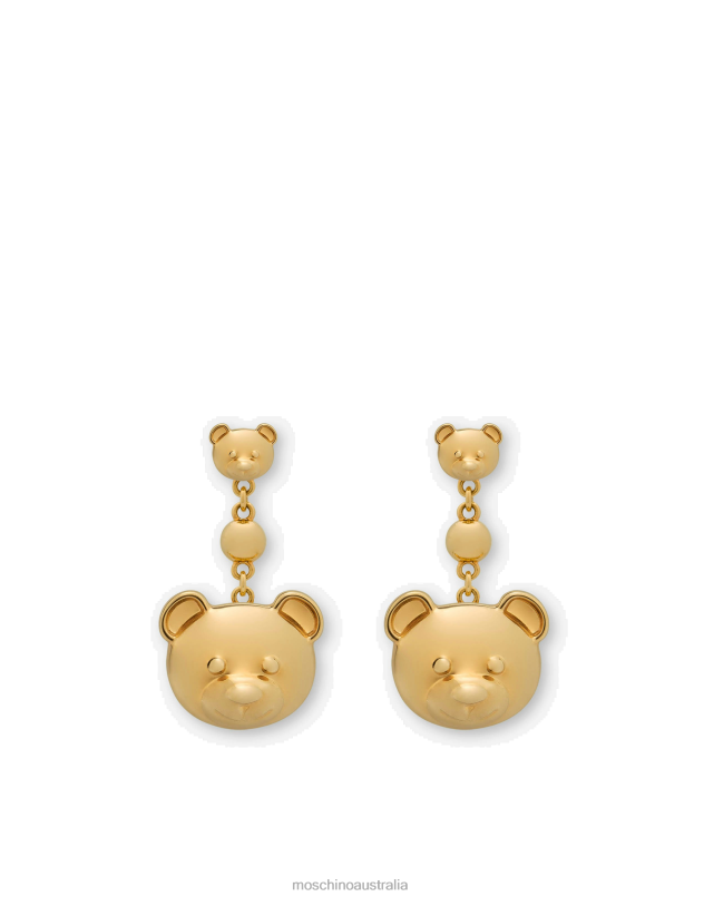 TEDDY BEAR DROP EARRINGS Moschino Women GOLD 44AA411 Accessory