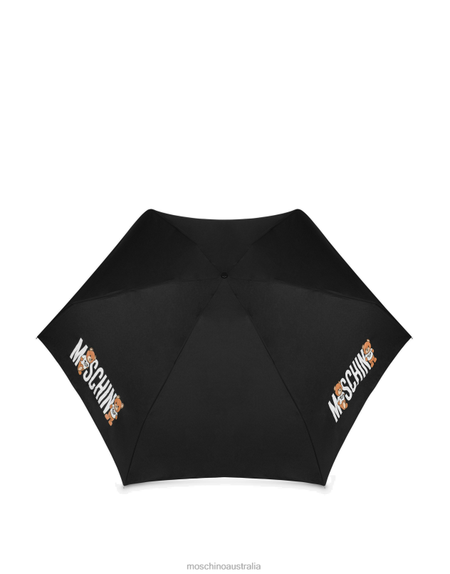 ULTRA-MINI TEDDY LOGO UMBRELLA Moschino Women BLACK 44AA491 Accessory