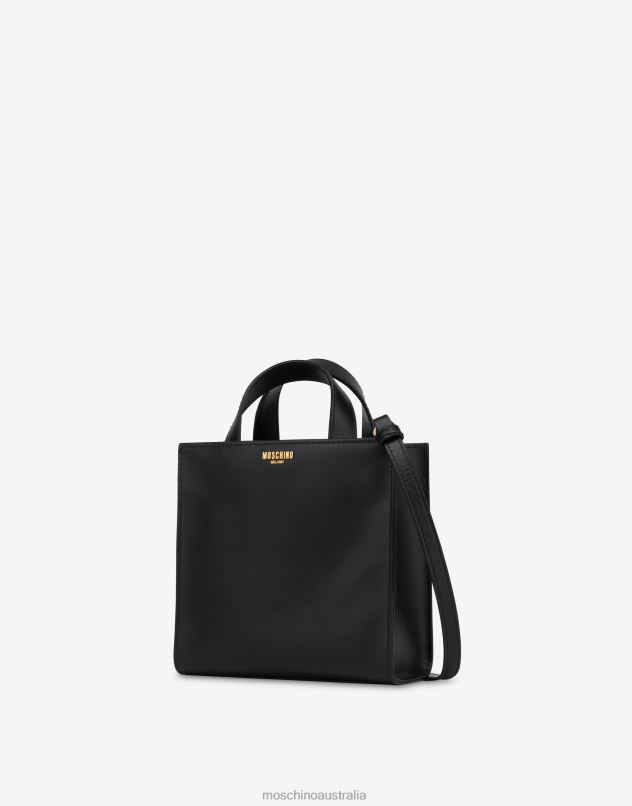 HOUSE SYMBOLS !? SMALL SHOPPER Moschino Women BLACK 44AA258 Accessory