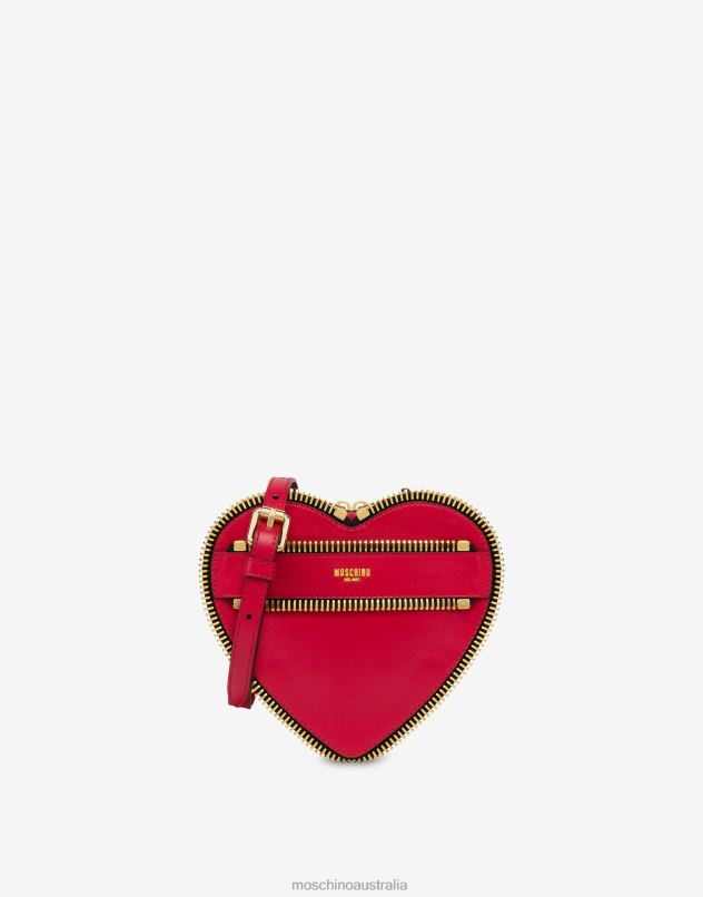 RIDER HEART-SHAPED BAG Moschino Women RED 44AA260 Accessory