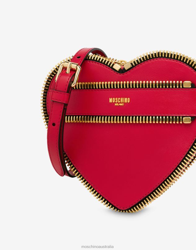 RIDER HEART-SHAPED BAG Moschino Women RED 44AA260 Accessory