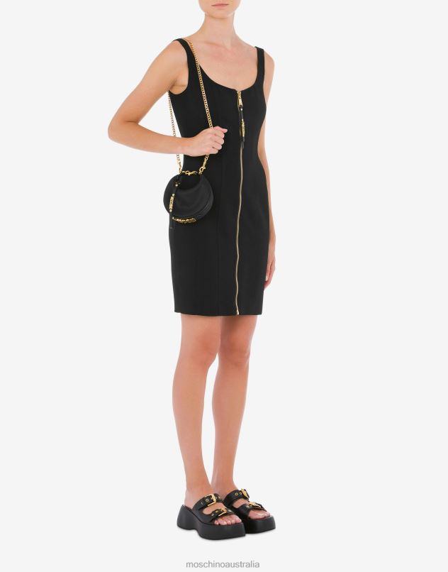 LETTERING LOGO NYLON MINI BAG Moschino Women BLACK 44AA305 Accessory