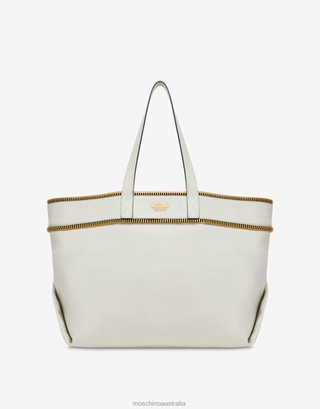 RIDER SHOPPER BAG Moschino Women WHITE 44AA290 Accessory
