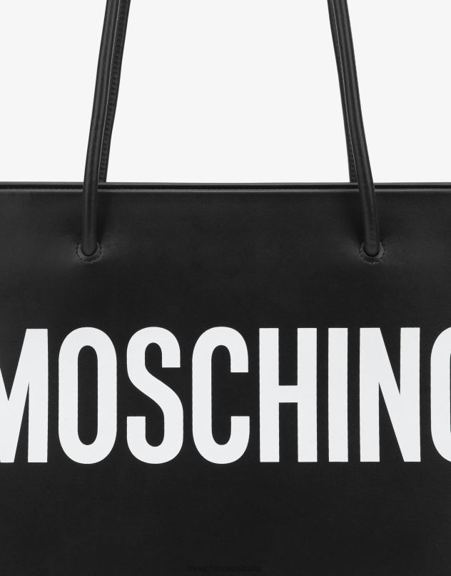 SHOPPER WITH LOGO Moschino Women BLACK 44AA298 Accessory