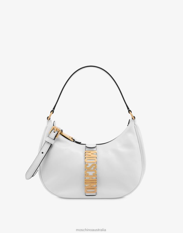 BELT CALFSKIN HOBO BAG Moschino Women WHITE 44AA256 Accessory