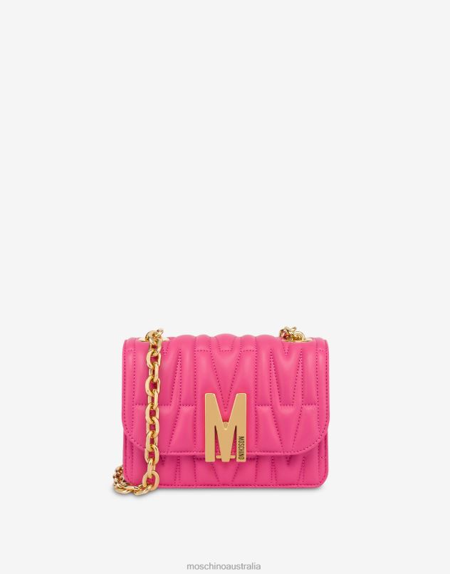 CROSSBODY QUILTED M BAG Moschino Women PINK 44AA257 Accessory