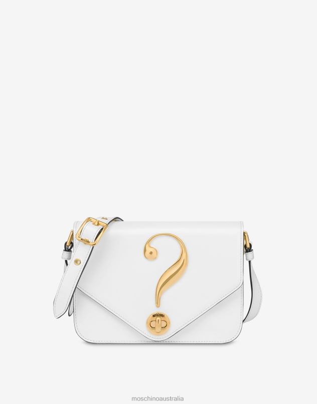 HOUSE SYMBOLS !? SHOULDER BAG Moschino Women WHITE 44AA223 Accessory