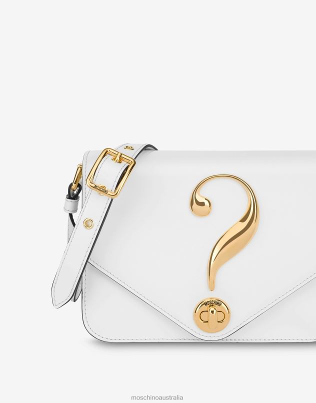 HOUSE SYMBOLS !? SHOULDER BAG Moschino Women WHITE 44AA223 Accessory