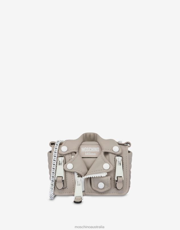 MINI BIKER BAG Moschino Women TAUPE 44AA228 Accessory