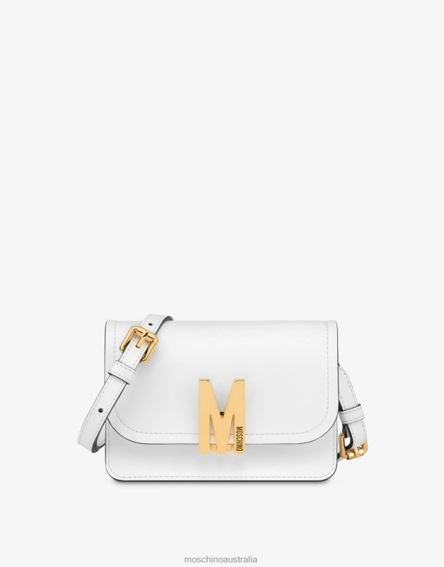 SMALL CALFSKIN M BAG Moschino Women WHITE 44AA253 Accessory