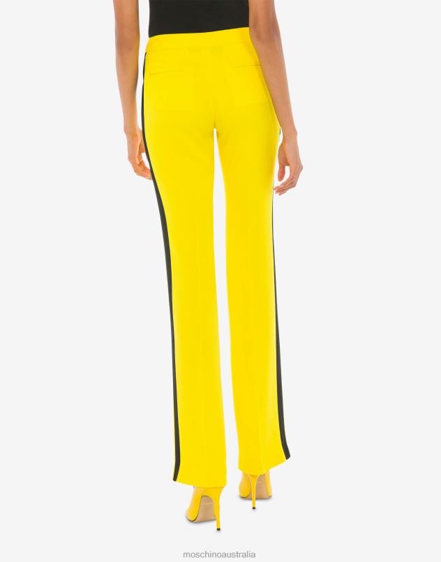 ENVERS SATIN TROUSERS Moschino Women YELLOW 44AA79 Clothing