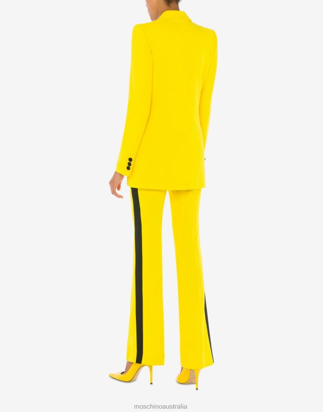 ENVERS SATIN JACKET Moschino Women YELLOW 44AA21 Clothing