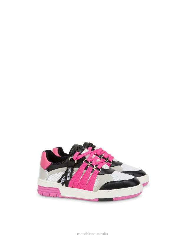 STREETBALL SNEAKERS Moschino Women WHITE 44AA370 Footwear